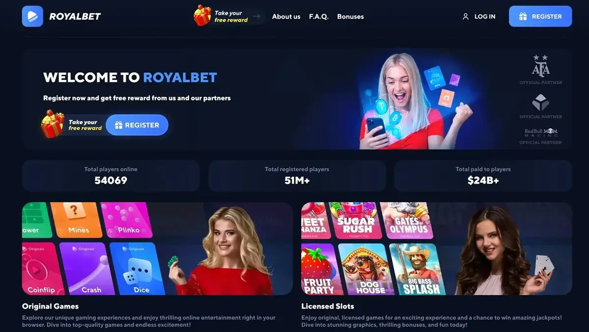 Royalbet Screenshot 1